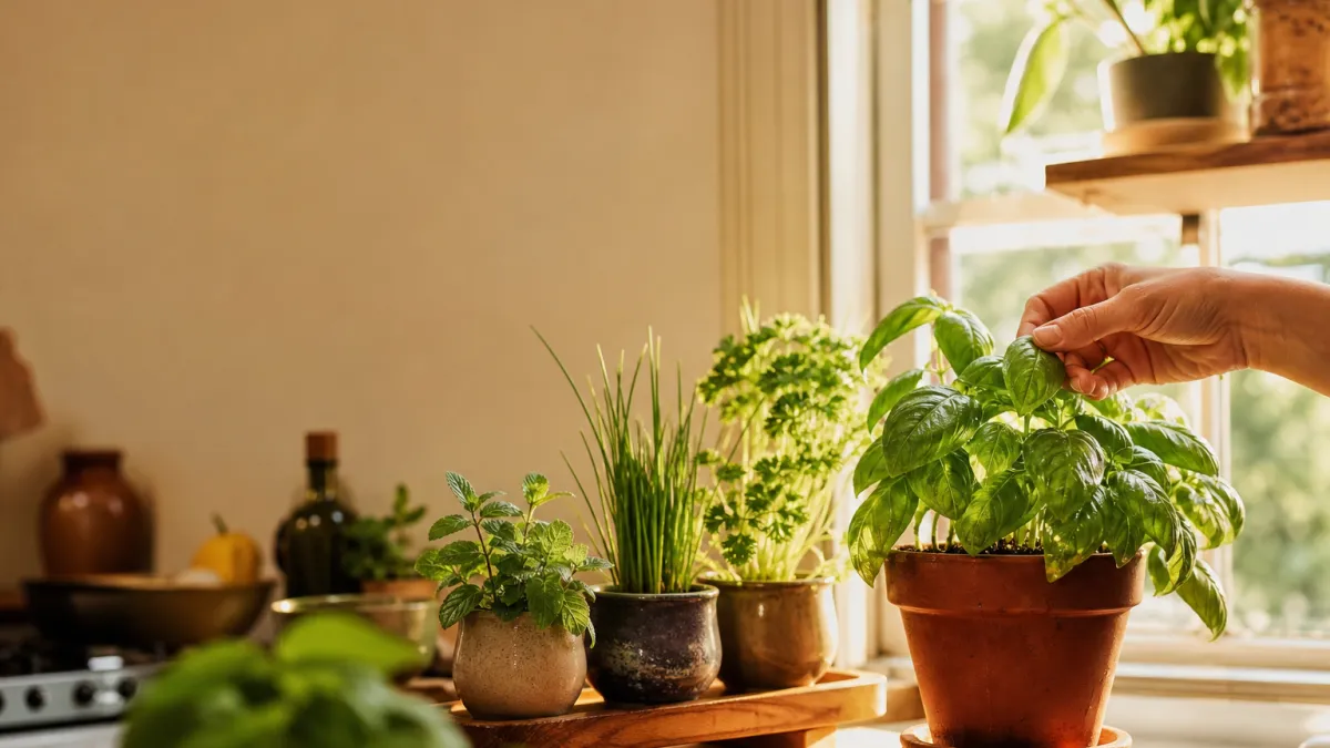 Potager d'intérieur : comment réussir ses cultures chez soi