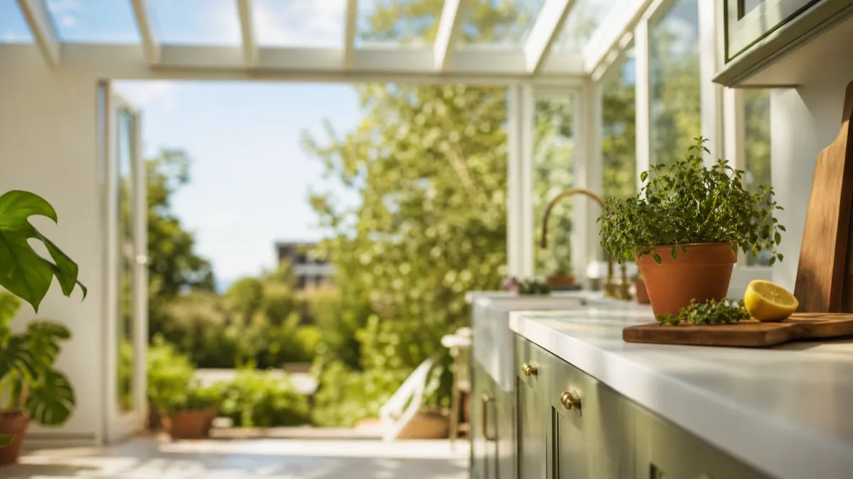 Aménager une cuisine dans une verrière : guide et conseils