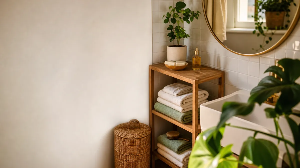 Aménagement petite salle de bain : nos astuces gain de place